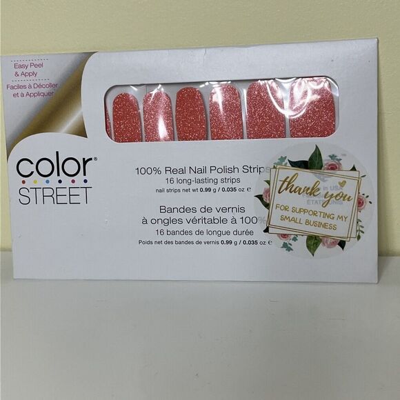 Lot of 2 Color Street Nail Polish Strips Popsicles & Your Corally Invited NEW - Picture 6 of 7
